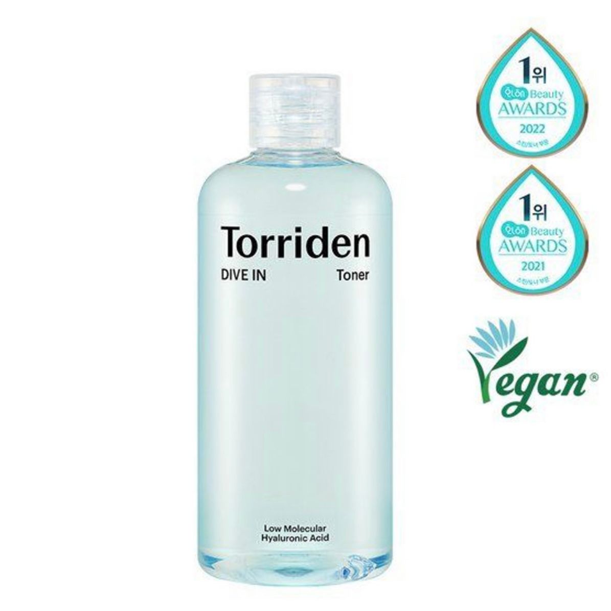【限定優惠】Torriden Dive-In Low Molecule Hyaluronic Acid Toner 低份子透明質酸爽膚水300ml